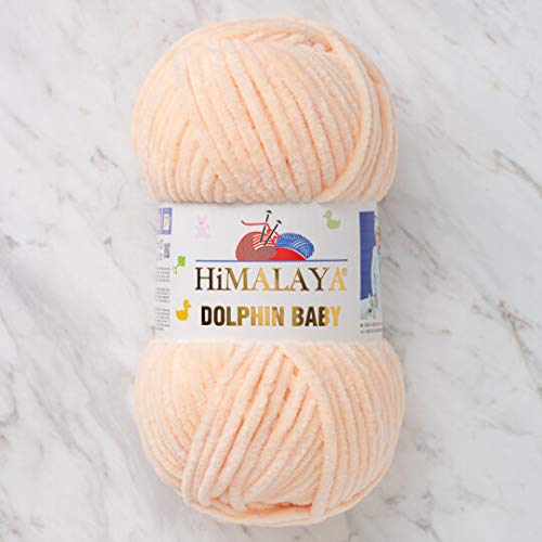 Himalaya Delphin Baby Garn, 3 Stück, 395 Meter, 3 x 100 g, super sperriges Babydeckengarn (80333) von Himalaya Yarns