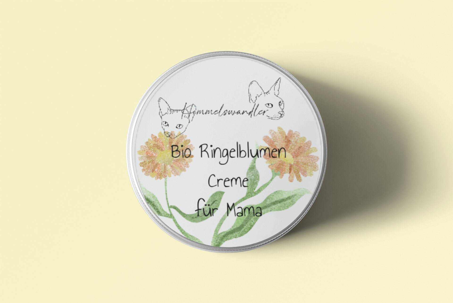 Ringelblumencreme, Handgemachte Bio Pflege, Personalisiert von Himmelswandler