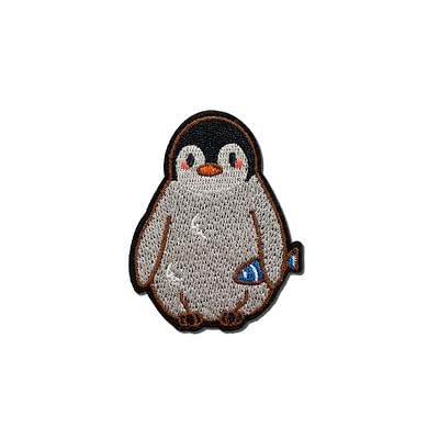 Hinihao Hi, 1 x Pinguin-Aufkleber zum Aufbügeln oder Aufnähen, Applikation für Kleidung, Rucksack, Handyhüllen, Helme, DIY-Zubehör von Hinihao Hi,