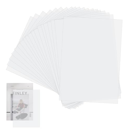 Hisdricus 100 Blatt Transparentpapier Weiß DIN A4, Pauspapier A4, 100g/m², Transparentpapier zum Bedrucken, Laterne, Transparent Papier für Skizzieren, Verpacken, Zeichnen von Hisdricus