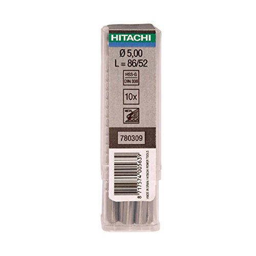 Brocas para metal HSS-DIN 338 Multipack 10 un. - M1: 3,7 M2: 70 M3: 39 von HIKOKI