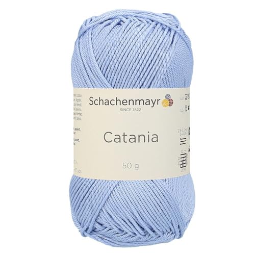 1 Knäuel / Packung Schachenmayr (SMC) Catania Originals Garn, je Knäuel 50 g, 100 % merzerisierte Baumwolle für Strick- und Häkelgarn, Sportgewicht, 180 - Serenity von Hiveroots