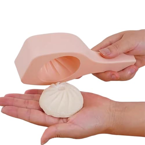 Hjatirace Multifunctional Baozi Mould, Steamed Bun Mold, Steamed Stuffed Bun Tool, Steamed Stuffed Bun Making Mold, Chinese Bao Bun Maker, Easy To Use, Portable for Baking Chinese Bao Buns von Hjatirace