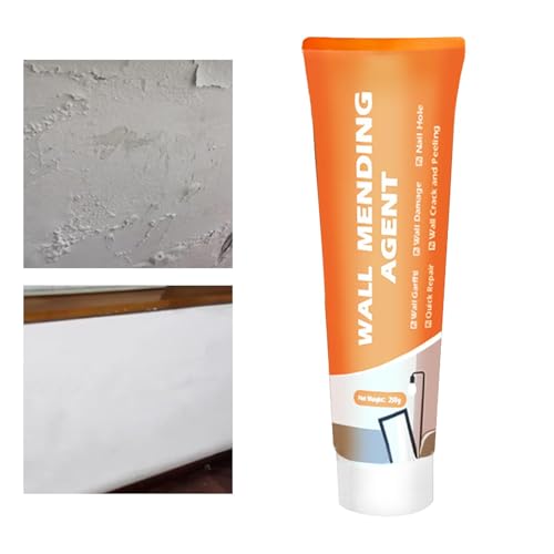 Reparaturset Für Wandlöcher, Mittel Zum Ausbessern Von Wänden, Kit Zum Ausbessern Von Spachtelwänden, Reparaturpaste Für Weiße Wände, 250 G Paste Zum Füllen Von Wandlöchern, Dichtmittel Zum Ausbessern von Hjatirace