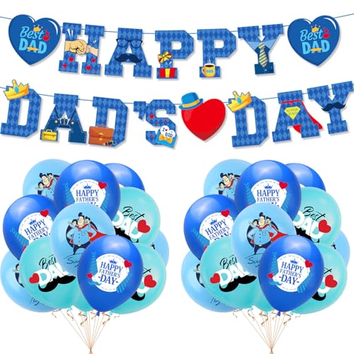 Hjvvr Vatertags-Banner-Set, Vatertags-Luftballons Hjvvr Vatertags-Banner-Set, Vatertags-Luftballons von Hjvvr