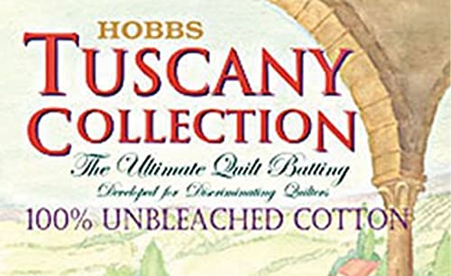 Hobbs Bonded Fibers Tuscany Unbleach Überwurf, Baumwolle, naturfarben von Hobbs Bonded Fibers