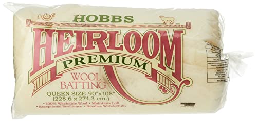 Hobbs WL90 Erbstück Prämie wolle: 90 x 108in (Queen), Baumwolle, Sortiert von Hobbs