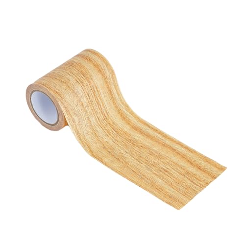 Hobbspring Reparaturband Für Holzmaserung 3 inchX15cm Aufkleber Selbstklebendes turpflaster Für Holzmaserung Langlebiges Vielseitig Verwendbares Klebepflaster Goldfarbenes Polster Holz Klebeband von Hobbspring