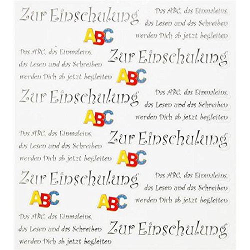 HOBBY-Design Sticker Zur Einschulung von Hobbyfun