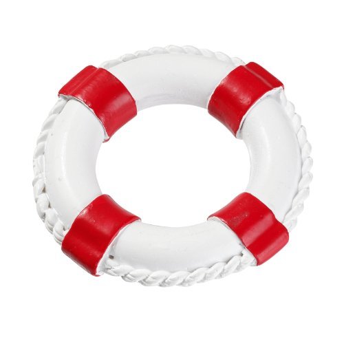 Rettungsring 4,5 cm, rot-Weiss von Hobbyfun