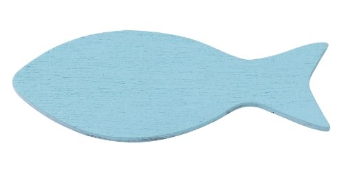 Streuteil Fisch ca. 5 cm,Box a 15 St. türkis von Hobbyfun