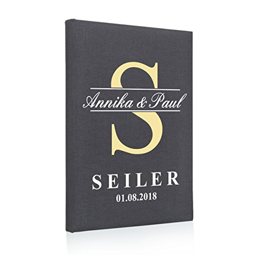 Hochzeitideal Stammbuch der Familie Nr. 79, inkl. Personalisierung von Hochzeitideal