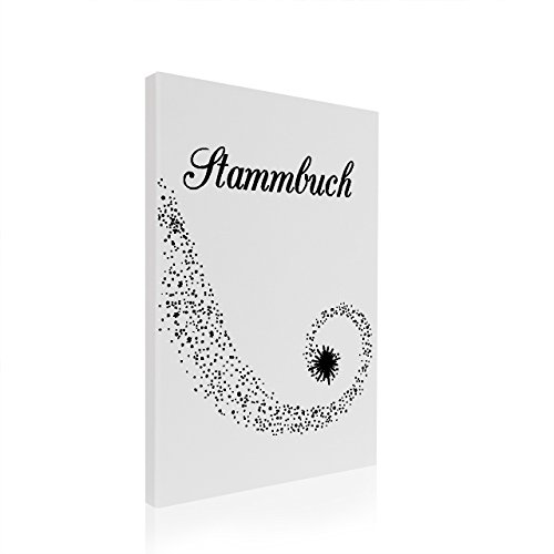 Hochzeitideal Stammbuch der Familie Serie Star A4 weiß von Hochzeitideal