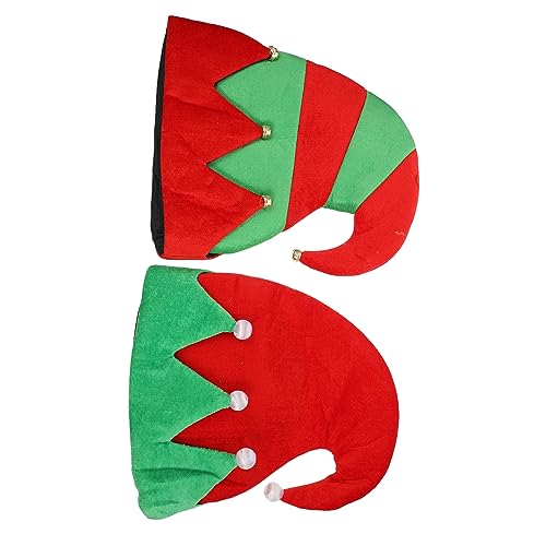 Hoement 2pcs Weihnachten Hüte für Erwachsene Dekorative Weihnachten Hüte Requisiten für Karneval Festival Party von Hoement