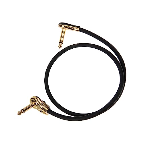 Hoement Effektkabel gitarrenkabel guitar cable Monokabel kupferkabel Stereo-Audiokabel Gitarrenverstärkerkabel Musikinstrumente jumper Effektpedalkabel für Gitarre Gitarren-Patchkabel PVC von Hoement