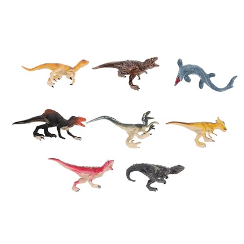 8St Dinosaurier-Kuchen dekorieren buchregal dekoration animal figures geburtstagsfeier kuchen dekor Mini-Dinosaurierfigur Dinosaurier-Simulationsmodell Dinosaurierstatue Plastik Hohopeti von Hohopeti