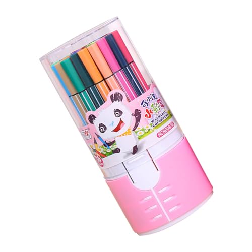 Hohopeti 1 Satz 24 24-farbiger Aquarellstift Malbücher Stift Acrylfarben-Markierungsstift Marker für Kinder Handwerk kritzeln Zeichenstift Malstift auswaschbar Malpinsel Stift Colorful von Hohopeti