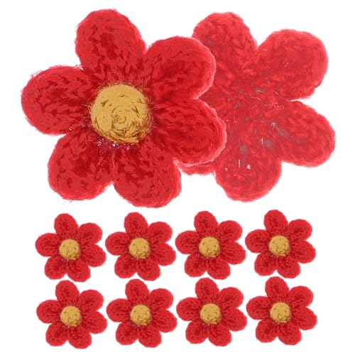 Hohopeti 10 Stück Mehrzweck-nähflicken, Dekorative Blumen-design, Kleidungsstück-patch, Kleidungsdekoration von Hohopeti