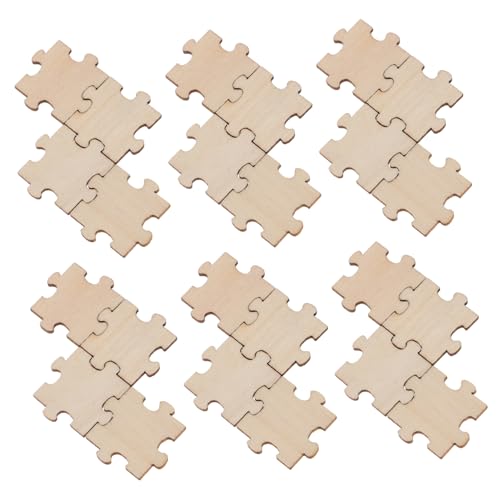 Hohopeti 100 Stück DIY Holzscheiben Puzzle Chips Vorlernspielzeug Für Kinder Pädagogisches Lernmaterial Ideal Für Kreative Spiele Und Motoriktraining Kinderfreundliches Design von Hohopeti