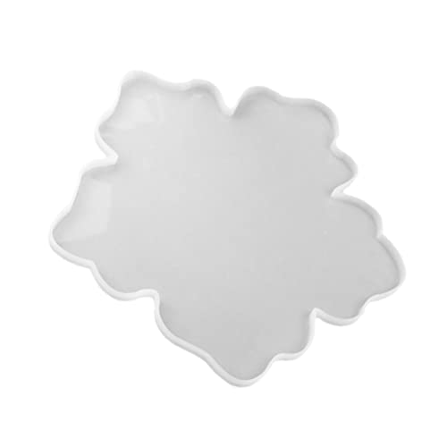 Hohopeti 1PC Multi Zweck DIY Silikonform Kreative Blumen Spiegel Epoxidharz Form Für Anhänger Untersetzer Und Basis Mould Für Zuhause Und Studio Größe L von Hohopeti