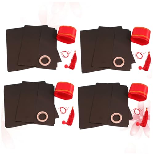 Hohopeti 4 Stück Graduierung DIY-Tool Graduierung handgefertigt DIY-Kits Abschlusskappe selber Machen handystativ Graduation Cap DIY-Material für den abschluss graduierungshut DIY Material von Hohopeti