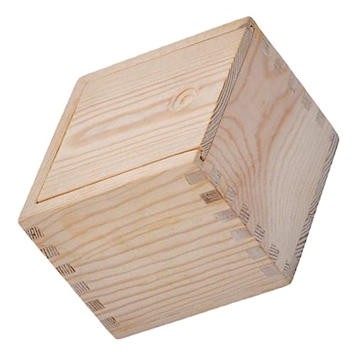 Hohopeti Kasten Geschenkverpackung Holzkiste storage boxes aufbwahrungs-box Aufbewahrung von Teetassen Retro- das -Teetassenhalter Vitrine für Teetassen hölzern von Hohopeti
