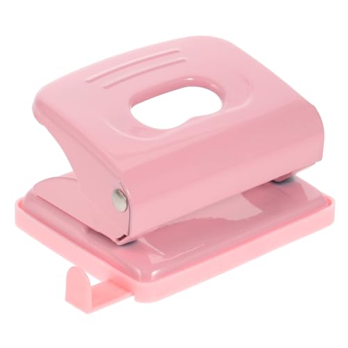 Hohopeti Locher bastel stanzmaschine handstanze paper punch leder stanzer Papier stanzen kreisförmiger Papierschneider Kreisschlag einstellbarer Stempel manuelle Loseblattstanze Metall von Hohopeti