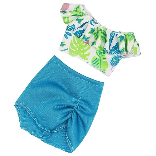 Hohopeti Puppenkleidung Puppen Set puppenspielzeug Puppenoverall Puppenbekleidungsset Kleidung für Puppe Exquisite Puppen-Outfits schönes Outfit für Puppe Urlaubspuppen-Outfits Stoff von Hohopeti