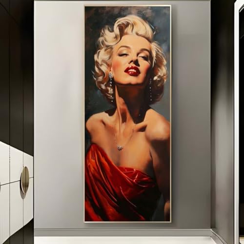 Diamond Painting Sexy Göttin, Diamond Painting Groß xxl 100 X 35 cm, DIY Diamant Painting Bilder, 5D Diamond Painting Erwachsene, Daiments Painting Diamond-Painting Crafts, Haus Wand Dekoration -481FC von Hojoomo