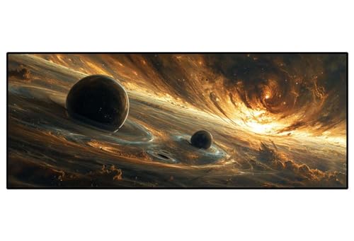 Diamond Painting Sternenhimmel Universum, Diamond Painting Groß xxl 135 X 65 cm, DIY Diamant Painting Bilder, 5D Diamond Painting Erwachsene, Daiments Painting Diamond Art, Haus Wand Dekoration -94FC von Hojoomo