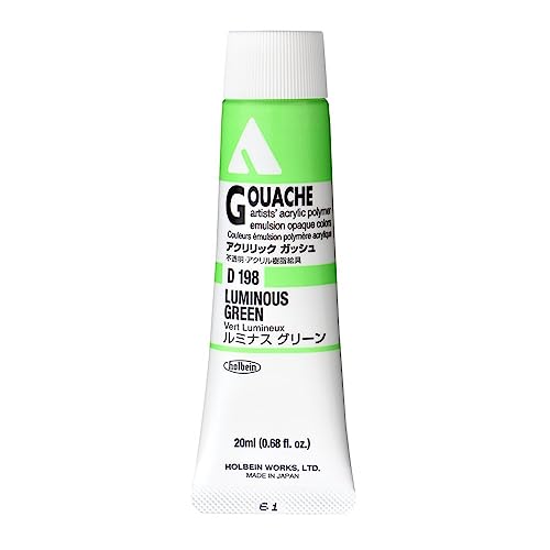 Holbein Acryl La Gouache Luminous Green D198 20ml (6 Nr.) von Holbein