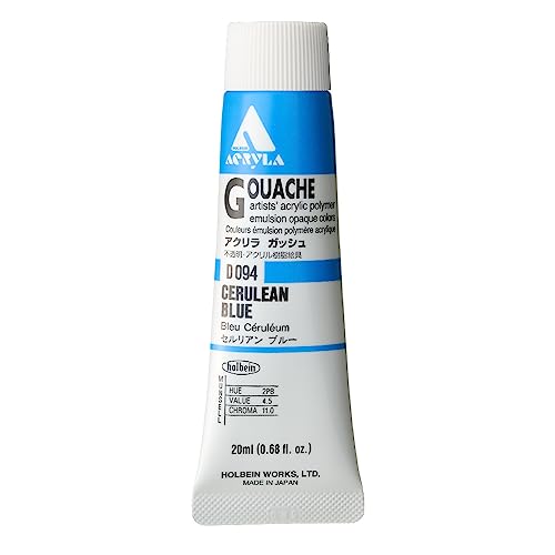 Holbein Acryl La Gouache No. 6 Coelinblau von Holbein