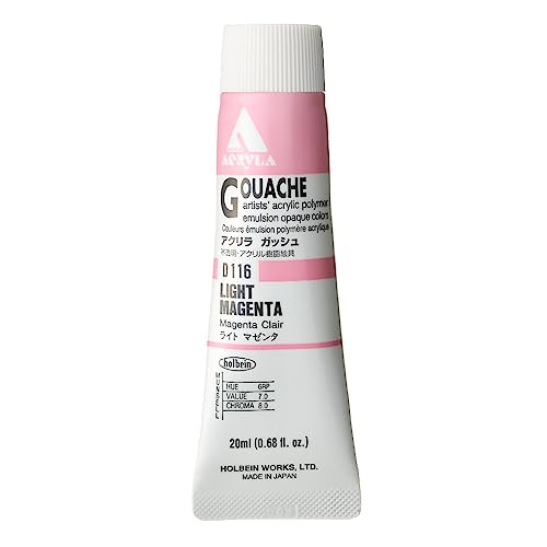 Holbein Acryl La Gouache No. 6 helles Magenta von Holbein