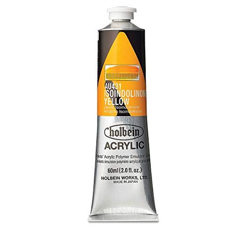 Holbein Artist Heavy Body Acrylfarbe, 60 ml, Isoindolinongelb von Holbein