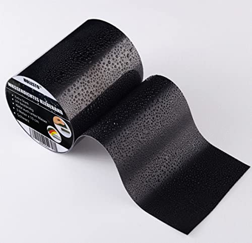 Holesto® Wasserdichtes Klebeband - Extra starkes Reparaturband - Panzertape - Wetterfestes Abdichtungsband - Dachrinnen Reparaturband - Klebeband für Pool/Haus/Planen/Zelte (1,5 m) von Holesto