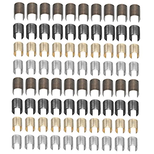 Holibanna 1 Satz Bag Clip Accessoires Kabel Crimpen Schmuck Verpackung Tipps Schwelle Schlüssel Für Schulterholster Drehbare Hakenclips Tasche Kettenriemen Lanyard-clip Eisen 160 Stück Holibanna 1 Satz Bag Clip Accessoires Kabel Crimpen Schmuck Verpackung Tipps Schwelle Schlüssel Für Schulterholster Drehbare Hakenclips Tasche Kettenriemen Lanyard-clip Eisen 160 Stück von Holibanna