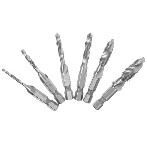 Holibanna 1 Satz Teiliges Hochgeschwindigkeitsstahl Spiralbohrer und Gewindebohrer für Multifunktionales Werkzeugset zum Bohren Gewindeschneiden und Entgraten Tragbar und Einfach zu Lagern Holibanna 1 Satz Teiliges Hochgeschwindigkeitsstahl Spiralbohrer und Gewindebohrer für Multifunktionales Werkzeugset zum Bohren Gewindeschneiden und Entgraten Tragbar und Einfach zu Lagern von Holibanna
