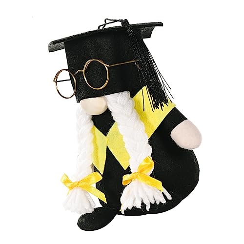 Holibanna 1 Stück GNOME Puppe mit Abschlussmütze und Brille Süßes für Abschlussfeiern Geschenkidee für Klassenkameraden und Freunde aus Strapazierfähigem Gestaltet Holibanna 1 Stück GNOME Puppe mit Abschlussmütze und Brille Süßes für Abschlussfeiern Geschenkidee für Klassenkameraden und Freunde aus Strapazierfähigem Gestaltet von Holibanna
