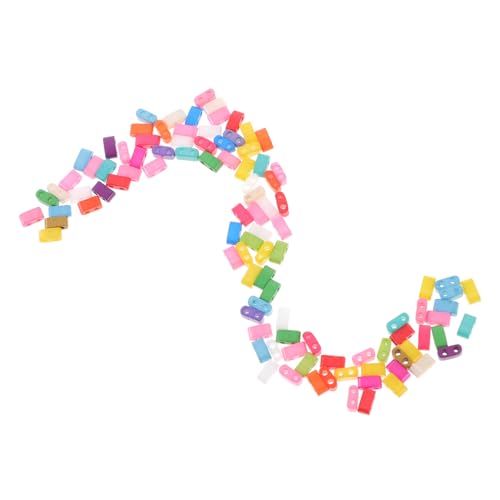 Holibanna 100Stücke Doppel Glasperlen für DIY Schmuck Perlen für Armbandgestaltung für Bastelprojekte und Dekorationen Holibanna 100Stücke Doppel Glasperlen für DIY Schmuck Perlen für Armbandgestaltung für Bastelprojekte und Dekorationen von Holibanna