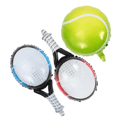 Holibanna 1Satz Tennis Luftballons Set Teiliges Folienballon Set Tennisschläger für Geburtstagsfeiern Hochzeiten und Sport Events Schnelles und Aufblasen Holibanna 1Satz Tennis Luftballons Set Teiliges Folienballon Set Tennisschläger für Geburtstagsfeiern Hochzeiten und Sport Events Schnelles und Aufblasen von Holibanna