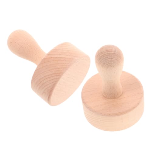 Holibanna 2 Stück Live-Boden-Tortenplatte DIY -Eiertorteform Backwerkzeug für Mini-Eierkuchen scharfer Tamper Törtchen Dessertwerkzeuge Eierkuchen-Backwerkzeug Holz Beige Holibanna 2 Stück Live-Boden-Tortenplatte DIY -Eiertorteform Backwerkzeug für Mini-Eierkuchen scharfer Tamper Törtchen Dessertwerkzeuge Eierkuchen-Backwerkzeug Holz Beige von Holibanna