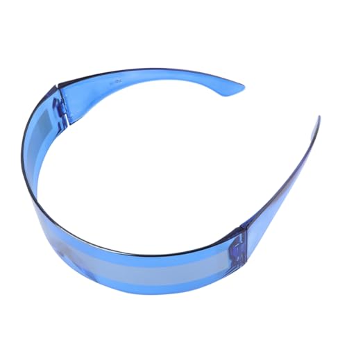 Holibanna 2 Stück lustige Tanzbrille leuchtbrillen kunststoffgläser festival glasses witzige brillen partydekoration schnapsgläser Brille Tanzparty Glasstütze modisches Tanzglas Blue von Holibanna