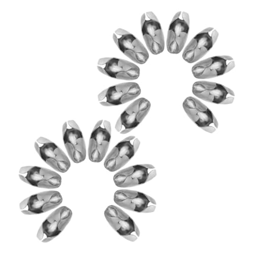 Holibanna 20 Stück Robuste Kugelkette Clips für Schmuckherstellung Diy Verschlüsse für und Armbänder Holibanna 20 Stück Robuste Kugelkette Clips für Schmuckherstellung Diy Verschlüsse für und Armbänder von Holibanna