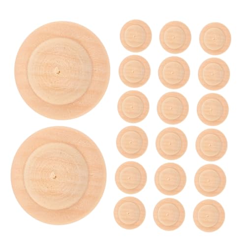 Holibanna 20 Stück Teiliges Holzpuppenmützen zum Bemalen Leichte DIY Holz Peg Puppenhüte für Fördert Kreativität für Gruppenaktivitäten Schule Familienfeiern und Partys Holibanna 20 Stück Teiliges Holzpuppenmützen zum Bemalen Leichte DIY Holz Peg Puppenhüte für Fördert Kreativität für Gruppenaktivitäten Schule Familienfeiern und Partys von Holibanna