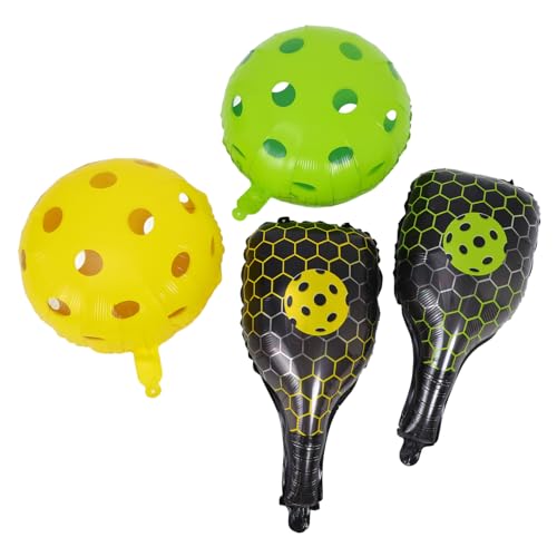 Holibanna 4 Teiliger Schlägerballon Aufblasbarer Folienball Mit Sportmotiv Partydekorationen Partyzubehör Mit Hohlball Partyzubehör Und Dekorationen Mit Hohlball Party Set Aus Holibanna 4 Teiliger Schlägerballon Aufblasbarer Folienball Mit Sportmotiv Partydekorationen Partyzubehör Mit Hohlball Partyzubehör Und Dekorationen Mit Hohlball Party Set Aus von Holibanna