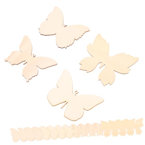 Holibanna 48 Stück Teiliges Holz Schmetterlinge Naturbelassen Blanko Holzplatten für DIY Bastelprojekte Bemalbar Langlebiges Holzmaterial für Kreative Handwerksarbeiten und Dekorationen Holibanna 48 Stück Teiliges Holz Schmetterlinge Naturbelassen Blanko Holzplatten für DIY Bastelprojekte Bemalbar Langlebiges Holzmaterial für Kreative Handwerksarbeiten und Dekorationen von Holibanna