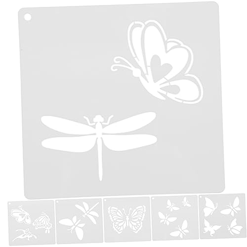 Holibanna 6 Stück Teiliges Schmetterlings Schablonen für DIY Malen Wiederverwendbare Hohl Geschnittene Vorlagen für Kreative Bastelarbeiten Wandgestaltung und Möbelverzierung Holibanna 6 Stück Teiliges Schmetterlings Schablonen für DIY Malen Wiederverwendbare Hohl Geschnittene Vorlagen für Kreative Bastelarbeiten Wandgestaltung und Möbelverzierung von Holibanna