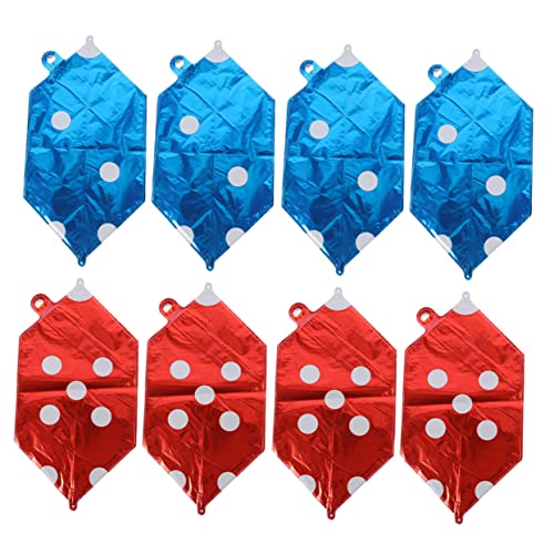 Holibanna 8Stücke Ballon Dekoration Aluminiumfolie Quadratische Luftballons für Jahre Themenparty Poker Spiele und Mottopartys Holibanna 8Stücke Ballon Dekoration Aluminiumfolie Quadratische Luftballons für Jahre Themenparty Poker Spiele und Mottopartys von Holibanna