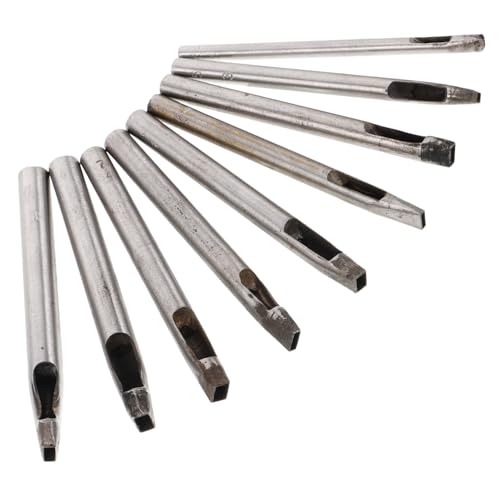 Holibanna 9 Stück Teiliges Lederlochstanzer Präzise Eckige Lochstanzer Wiederverwendbares Handwerkzeug für Leder Gürtel DIY Lederarbeiten Vielseitig Einsetzbar für Saubere Lochgestaltung Holibanna 9 Stück Teiliges Lederlochstanzer Präzise Eckige Lochstanzer Wiederverwendbares Handwerkzeug für Leder Gürtel DIY Lederarbeiten Vielseitig Einsetzbar für Saubere Lochgestaltung von Holibanna