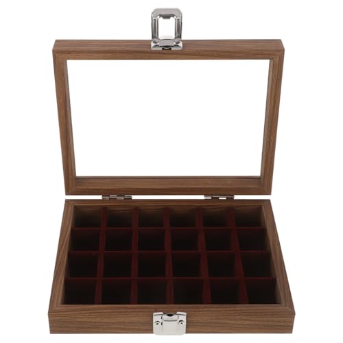 Holibanna Box Mit 24 Schmuckschatullen Aufbewahrungstabletts Für Schubladen Vitrine Halskette Vitrine Schmuckschublade Organizer Schmuckaufbewahrungsbehälter Schmucktablett von Holibanna